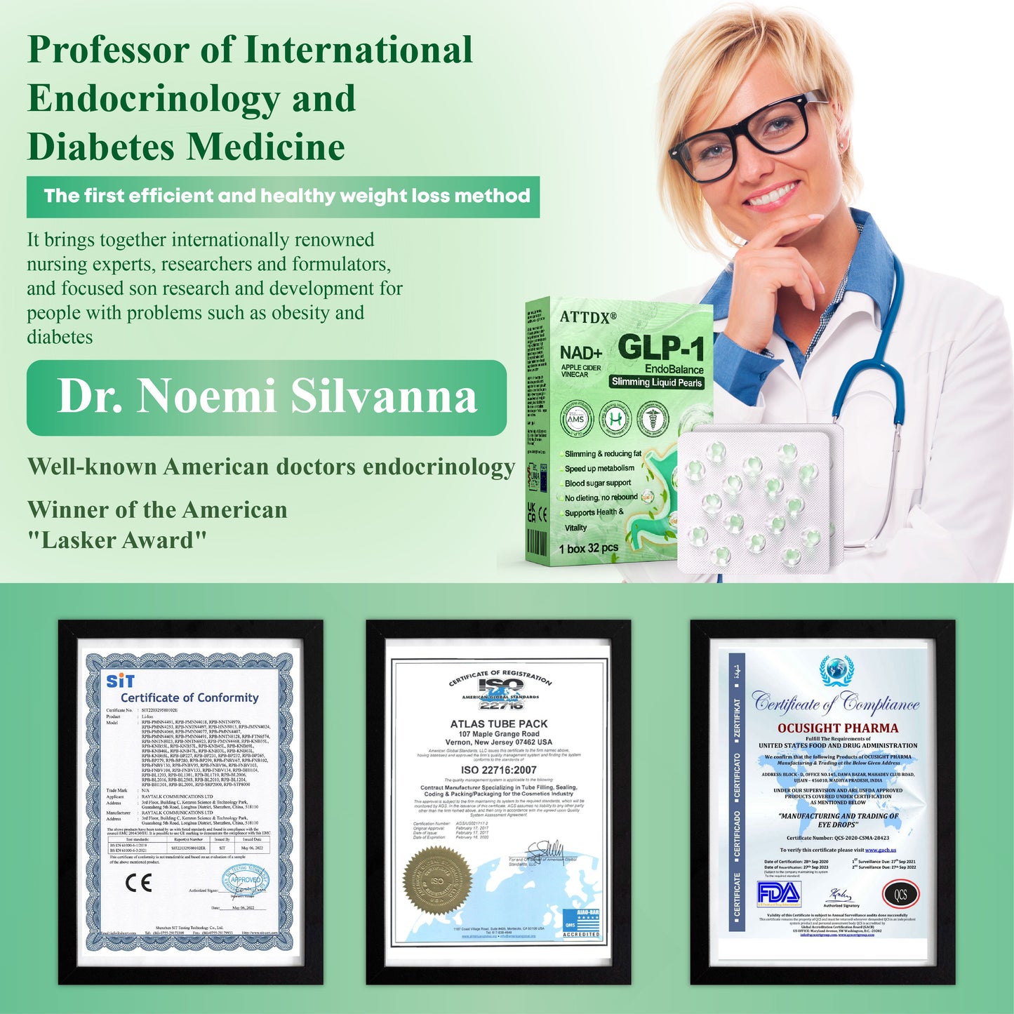 ATTDX® EndoBalance GLP-1 Slimming Liquid Pearls