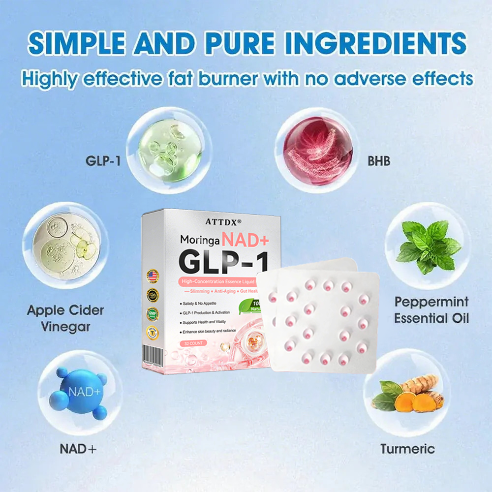 ATTDX® GLP-1 Slimming & Health Ultra Concentrated Essence Liquid Pearls