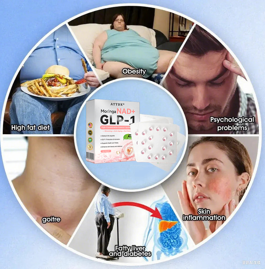 ATTDX® GLP-1 Slimming & Health Ultra Concentrated Essence Liquid Pearls