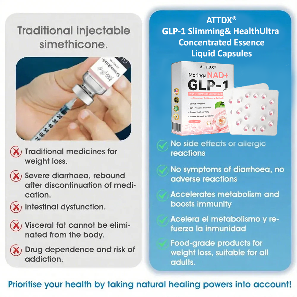 ATTDX® GLP-1 Slimming & Health Ultra Concentrated Essence Liquid Pearls