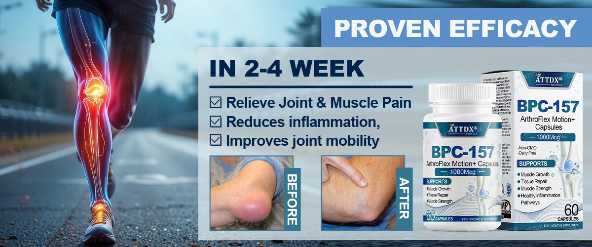 ATTDX® BPC-157 ArthroFlex Motion+ Capsules image ATTDX® BPC-157 ArthroFlex Motion+ Capsules