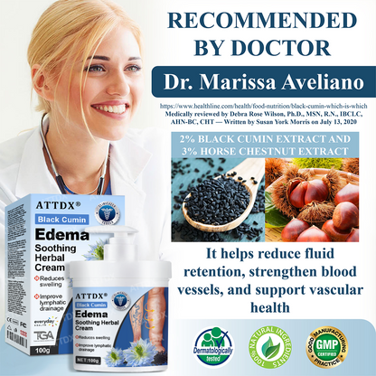 ATTDX® Black Cumin Edema Soothing Herbal Cream 3 -👩‍⚕️Doctor-Endorsed Herbal Formula