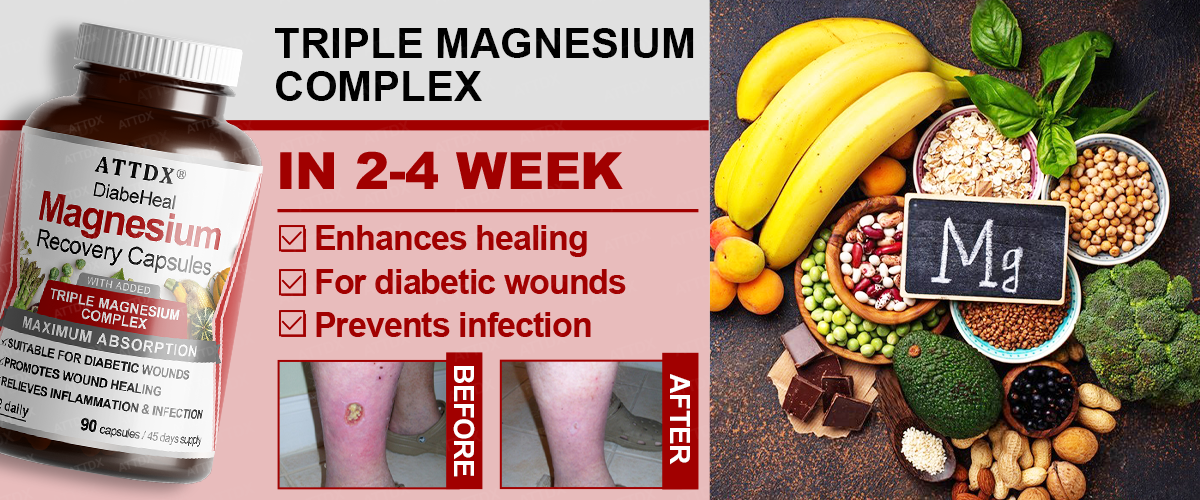 ATTDX® DiabeHeal Magnesium Recovery Capsules image ATTDX® DiabeHeal Magnesium Recovery Capsules