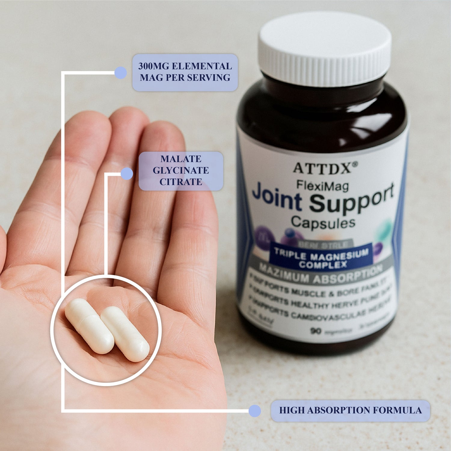 ATTDX FlexiMag Joint Support Capsules 08