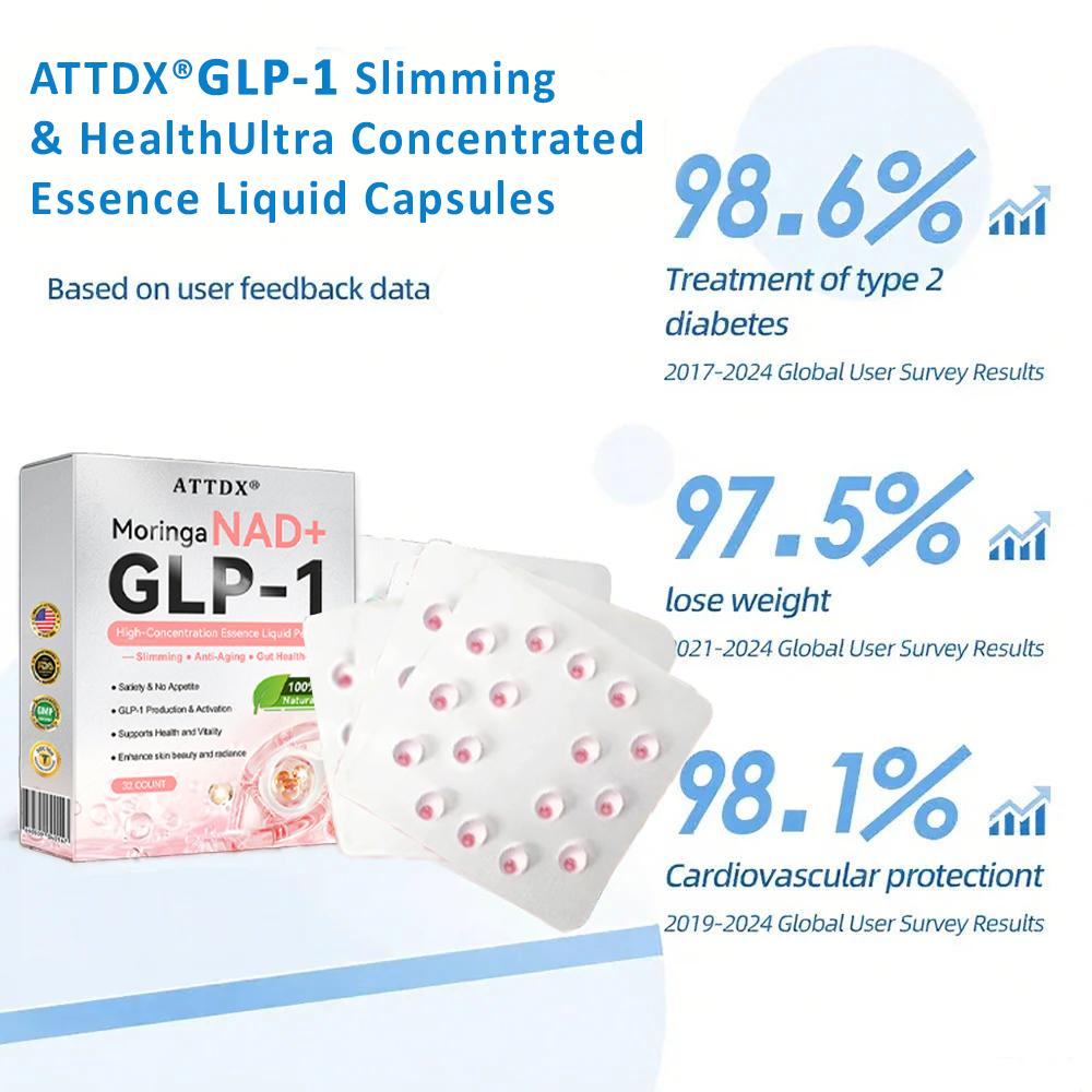 ATTDX® GLP-1 Slimming & Health Ultra Concentrated Essence Liquid Pearls