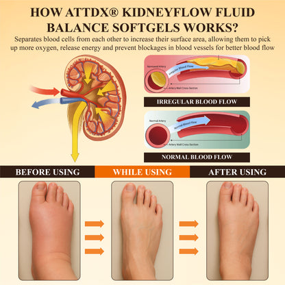 ATTDX® KidneyFlow Fluid Balance Softgels