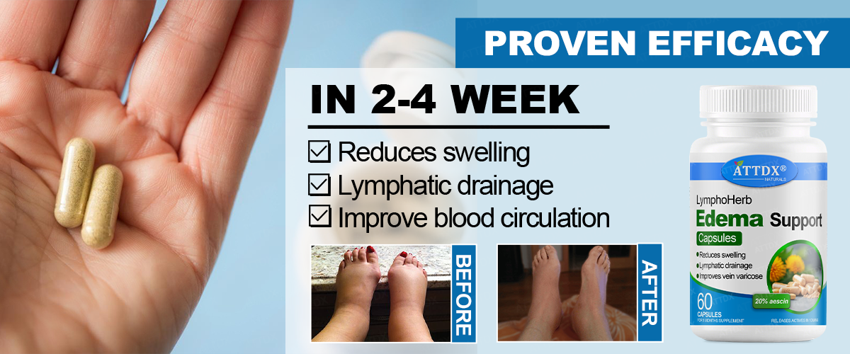 ATTDX® LymphoHerb Edema Support Capsules 26 ATTDX® LymphoHerb Edema Support Capsules