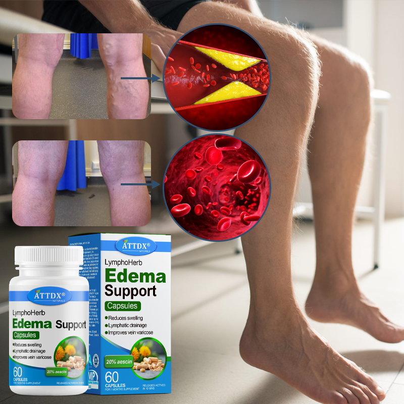 ATTDX LymphoHerb Edema Support Capsules abi013