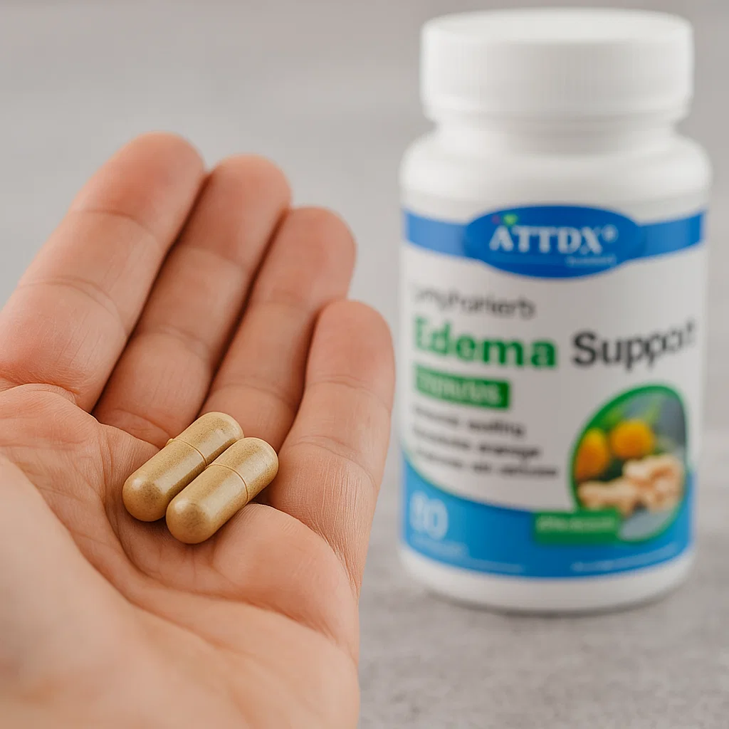 ATTDX LymphoHerb Edema Support Capsules abi014