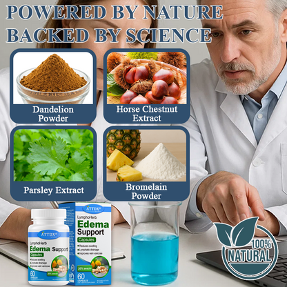 ATTDX® LymphoHerb Edema Support Capsules