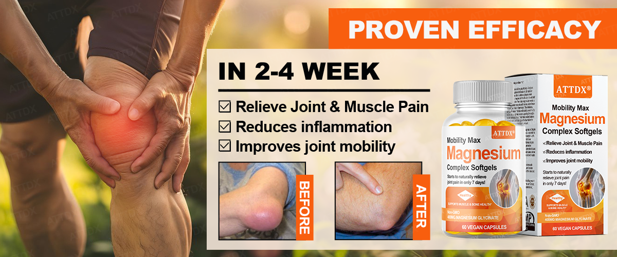 ATTDX® Mobility Max Magnesium Complex Softgels image ATTDX® Mobility Max Magnesium Complex Softgels